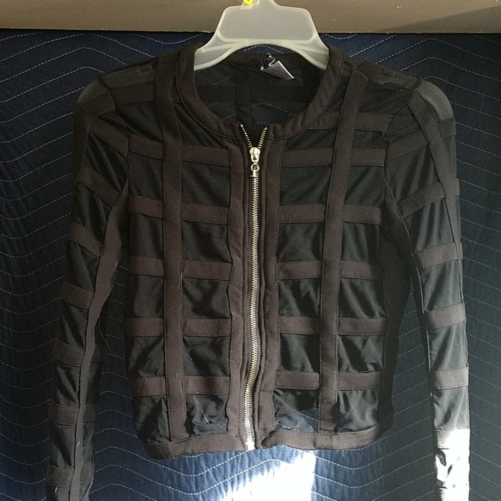 Sheer little jacket